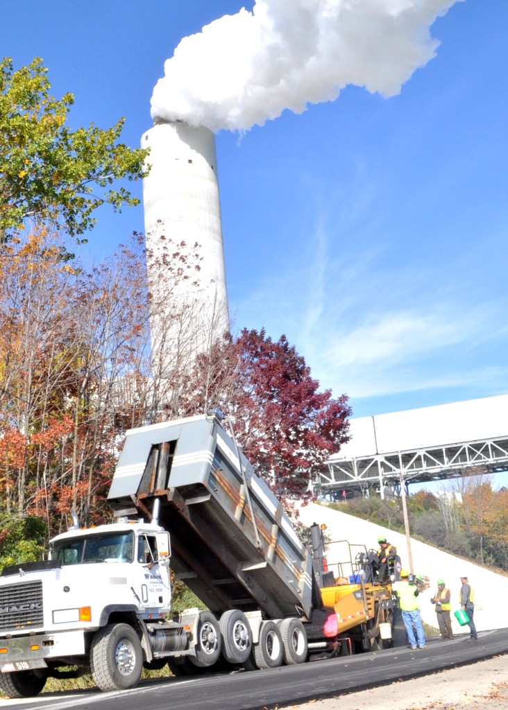 Proof of concept: After lab results pointed to the effectiveness of using fly ash as an ingredient in asphalt, We Energies field-tested ASHphalt by using it to pave a road at its Oak Creek coal plant.