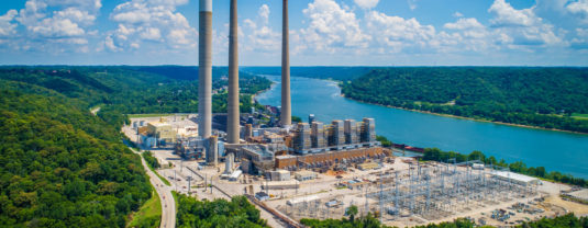 Coal Fired Power Plant on the Ohio River