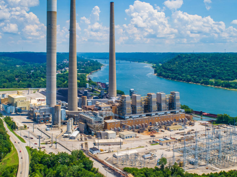 Coal Fired Power Plant on the Ohio River