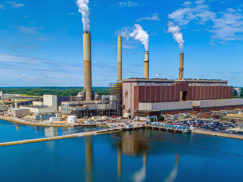 large coal plant