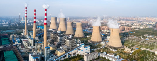 large thermal power plant