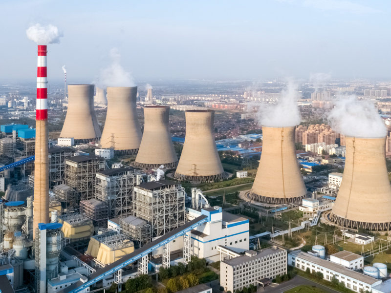 large thermal power plant