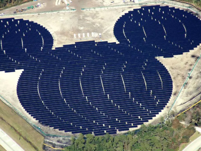 Disney solar arrays