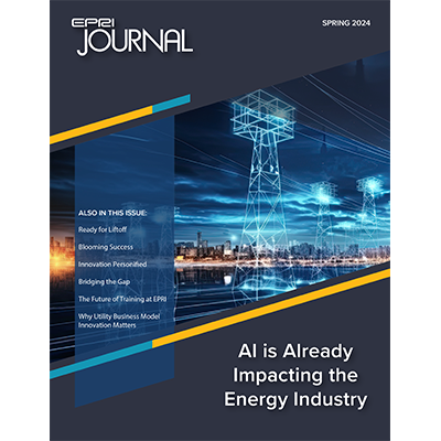 EPRI Journal cover image, spring 2024