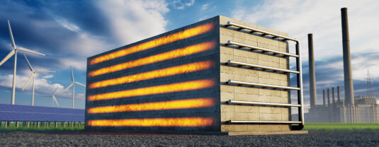 Concrete Thermal Storage Rendering