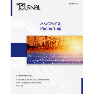 EPRI Journal, 2025 Winter issue cover