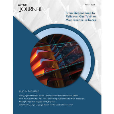 Winter 2026 EPRI Journal Cover