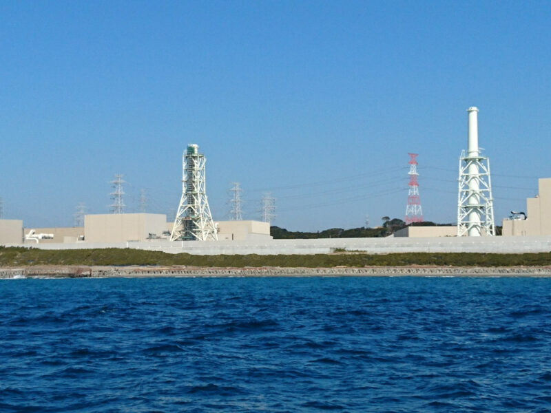 Hamaoka nuclear power plant.