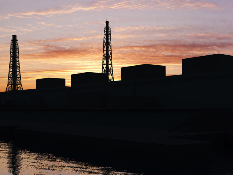 Japanese nuclear power station (Adobe Stock)